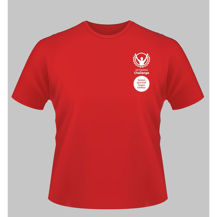 Sportshirt dames verbeeten challenge