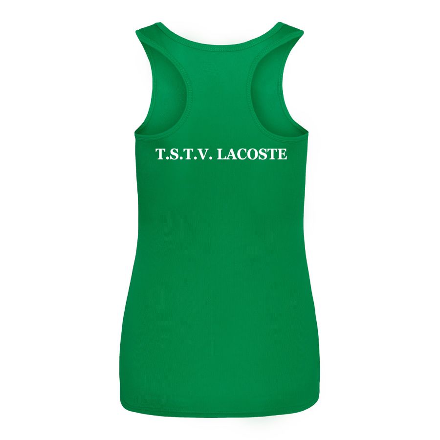 Lacoste hemd dames groen