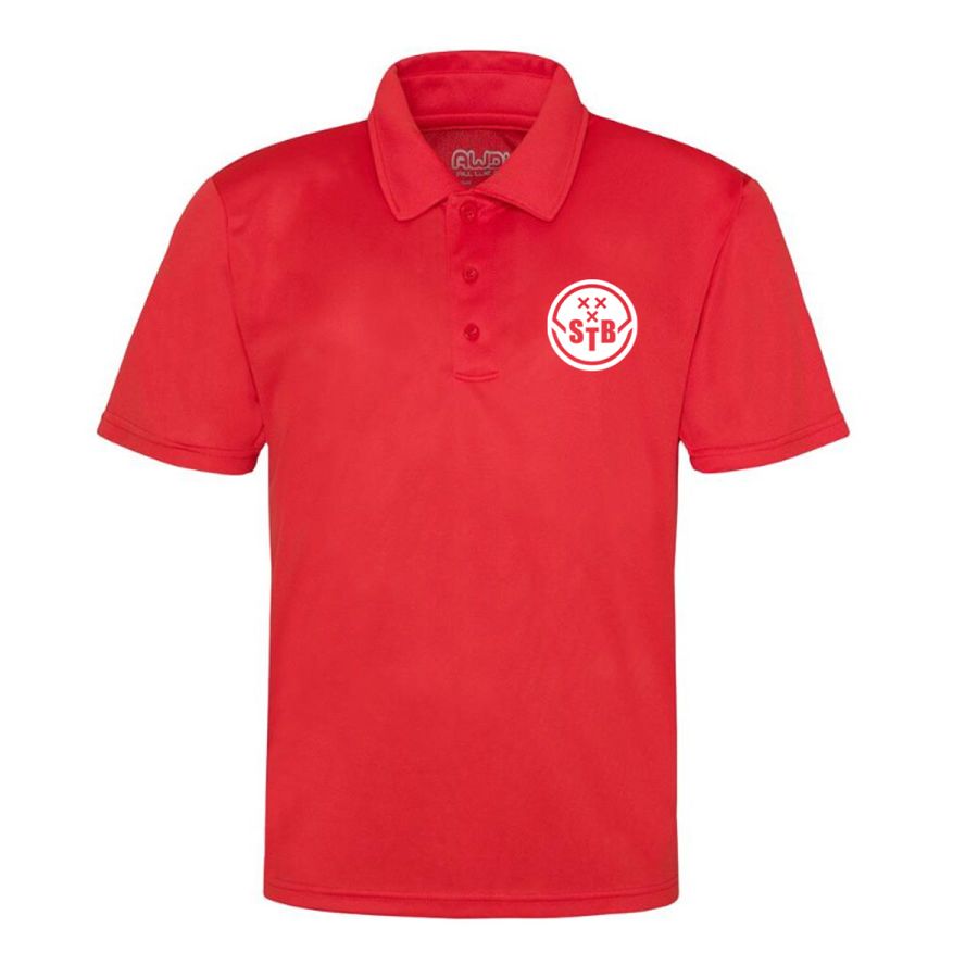 Herenpolo Studententennis Breda - rood